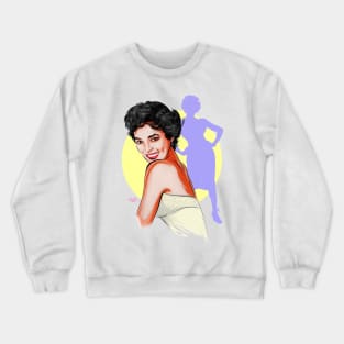 Dorothy Dandridge - An illustration by Paul Cemmick Crewneck Sweatshirt